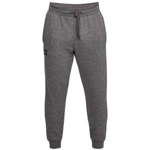 Under Armour Men's UA Rival Fleece Joggers Sweatpants Gray (4XL NEW WITH TAGS)